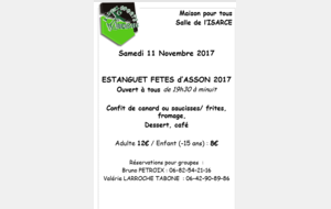 Estanguet des fêtes d 'Asson 