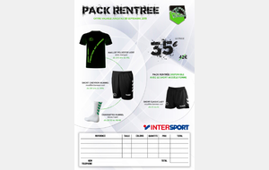 Pack Rentrée