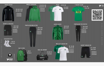 Nouvelle boutique 2025/2026
